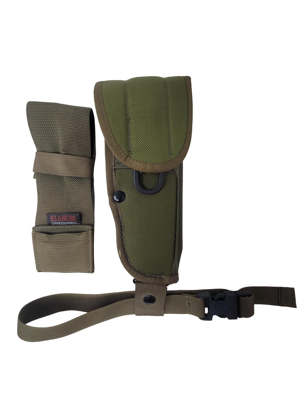 Bianchi International UM84 Universal Miltary Holster US Green W/ Leg Strap